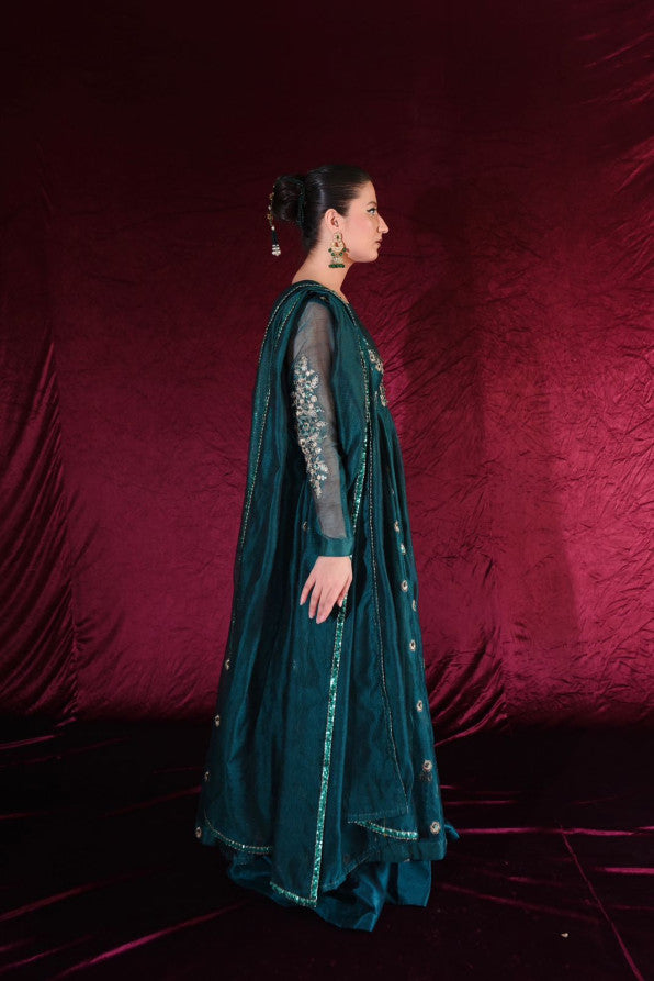 EXCLUSIVE COLLECTION ( SEAGREEN ANARKALI )
