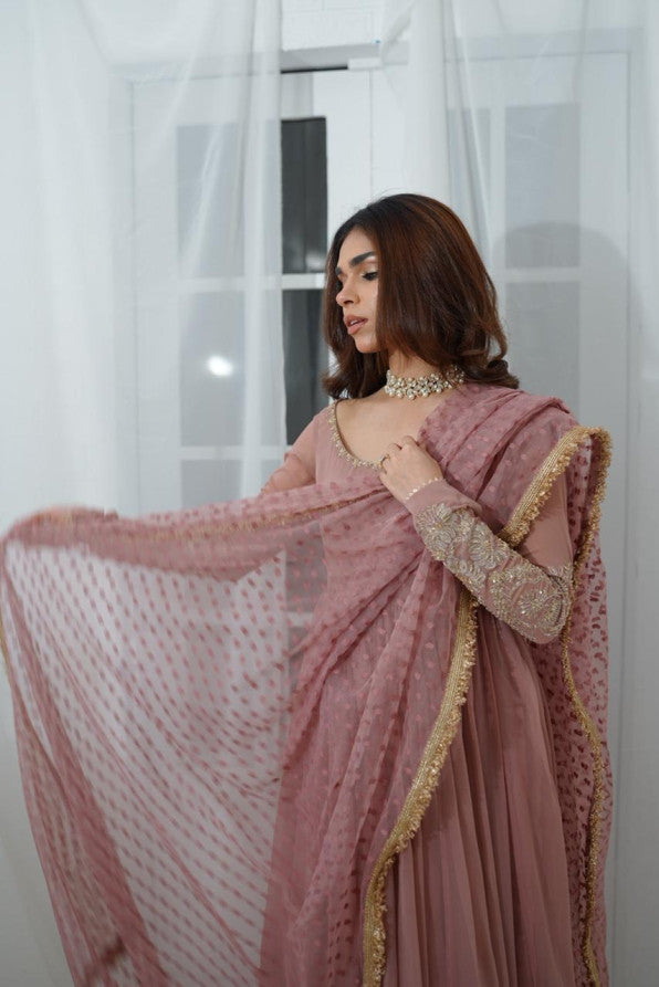 RANGREZ COLLECTION ( LAVENDER PINK DRESS )