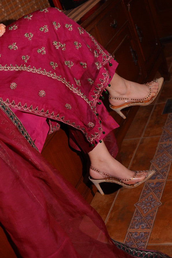 Ashnah Collection’25 ( Hot pink dress )