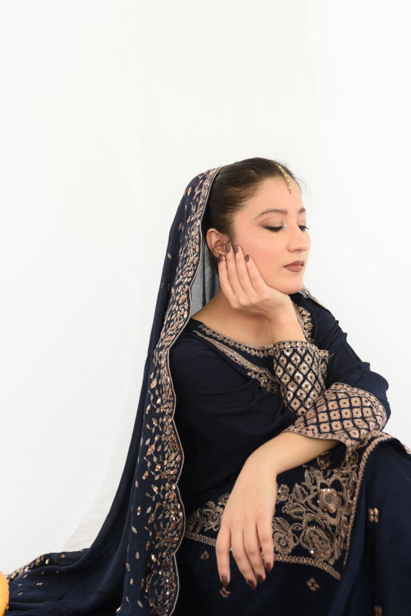 MEETHI EID'26 ( BLUE DRESS )