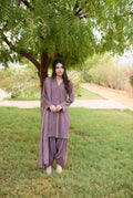AKS ( MAUVE SHALWAR KAMEEZ )
