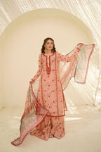 EID COLLECTION'25 ( PINK PRINTED DRESS )