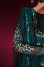 EXCLUSIVE COLLECTION ( SEAGREEN ANARKALI )