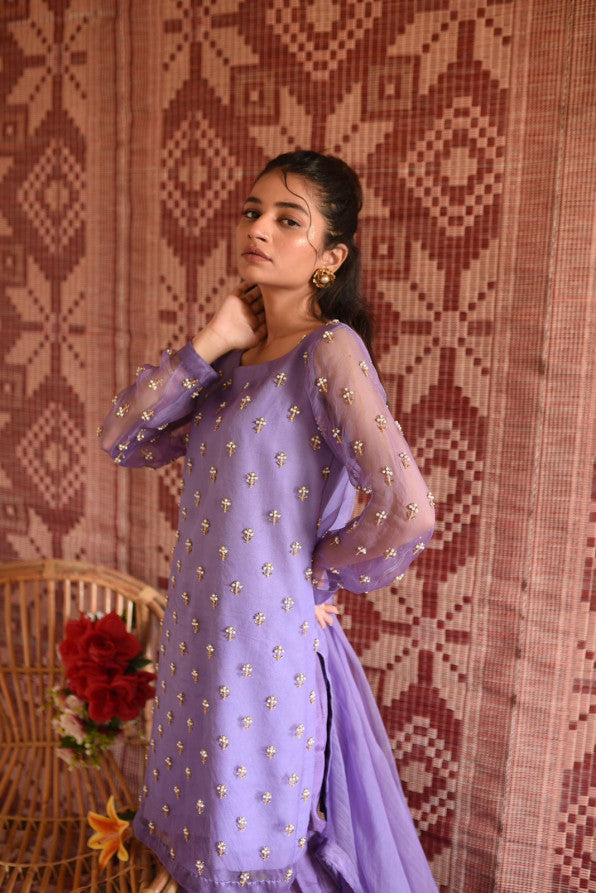 SEMI FORMAL '24 ( LILAC ORGANZA )