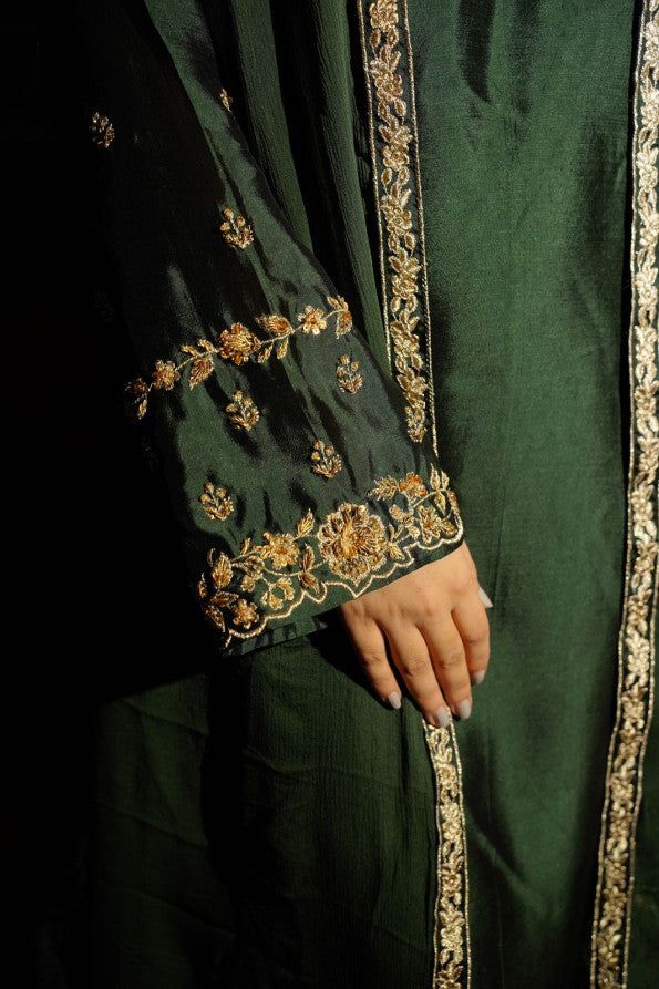 Ashnah Collection’25 ( Dark green dress )