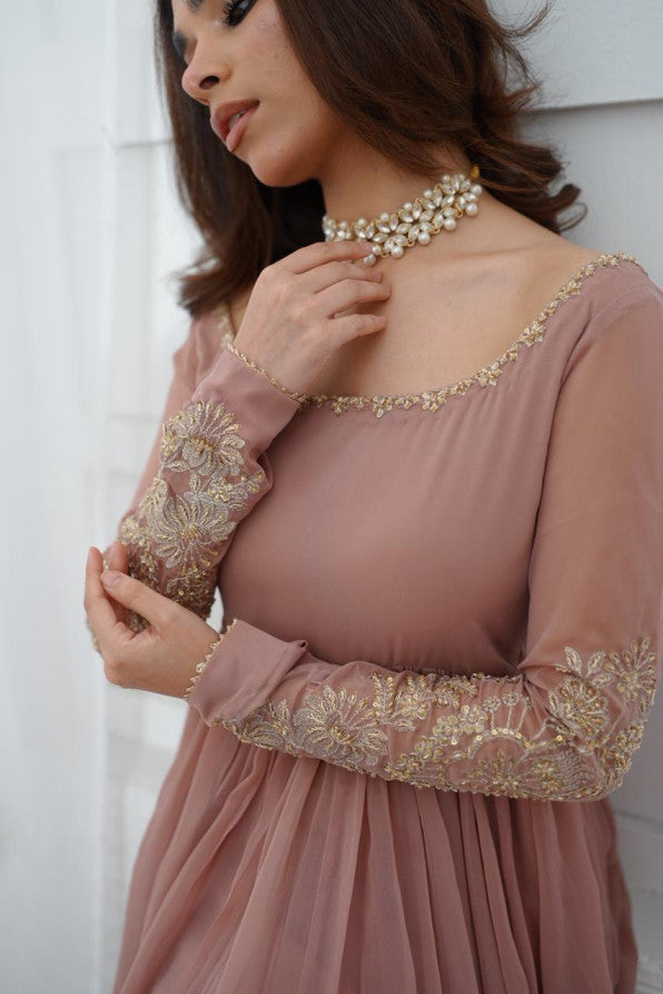RANGREZ COLLECTION ( LAVENDER PINK DRESS )