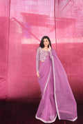 FESTIVE'25 ( LILAC SAREE )