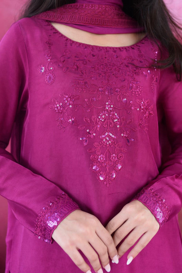 FESTIVE PRET 25 ( HOT PINK FARSHI )
