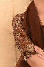 SONEHRI COLLECTION ( BROWN PISHWAS )