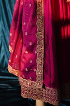 RAW SILK COLLECTION ‘25 HOT PINK DRESS