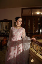Ashnah Collection’25 ( White pink dress )