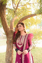 PATILA DRESS PINK  WHITE SHALWAR KAMEEZ