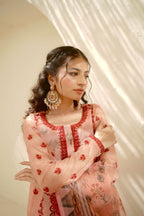 EID COLLECTION'25 ( PINK PRINTED DRESS )
