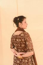 SONEHRI COLLECTION ( BROWN PISHWAS )