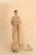 SONHERI COLLECTION ( GOLDEN SAREE )