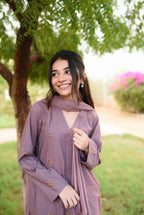 AKS ( MAUVE SHALWAR KAMEEZ )
