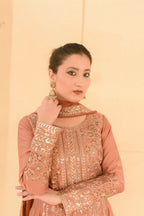 SONEHRI COLLECTION ( PEACH PISHWAS )