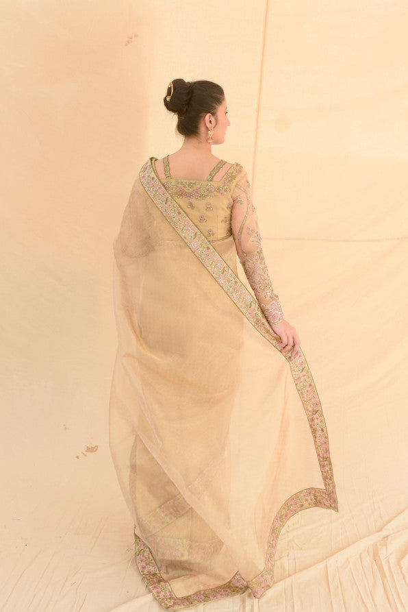 SONHERI COLLECTION ( GOLDEN SAREE )