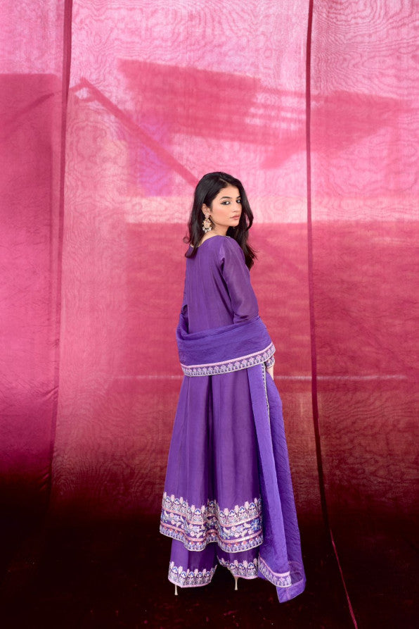 FESTIVE'25 ( PURPLE FROCK )