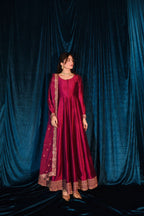 RAW SILK COLLECTION ‘25 HOT PINK DRESS