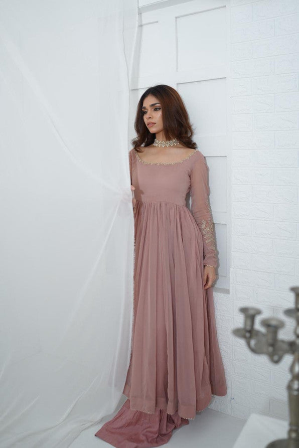 RANGREZ COLLECTION ( LAVENDER PINK DRESS )