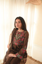 FLOWER GIRL' 07 ( BROWN ATTIRE )