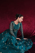 EXCLUSIVE COLLECTION ( SEAGREEN ANARKALI )