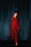 RAW SILK COLLECTION ‘25 BLOOD RED DRESS