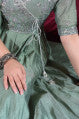 EXCLUSIVE COLLECTION ( SAGE GREEN ANGRAKHA )