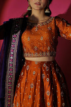 SHEHNAIYAN'24 (MEHANDI RUST LEHANGA )