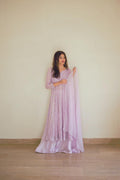 LAVENDER CHIKEN KARI DRESS