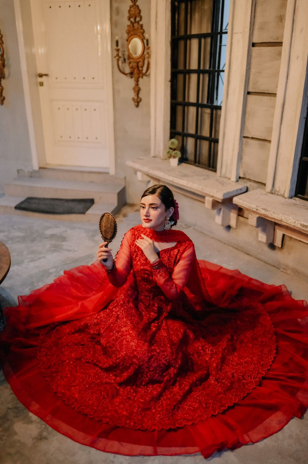 ENGAGEMENT RED DRESS