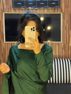 GREEN SILK SAREE