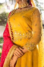 YELLOW LEHANGE CHOLI ( Mendhi dress)