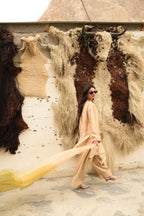 FAWN 2 TONE DUPATTA DRESS