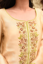 FAWN 2 TONE DUPATTA DRESS