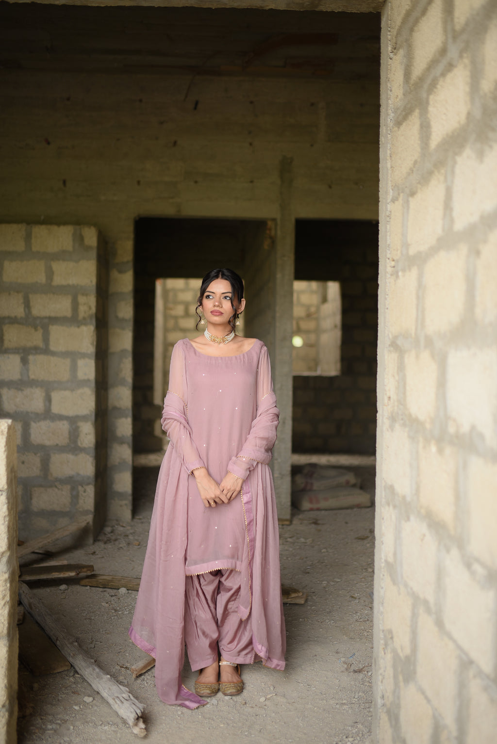 LILAC CHANN SHALWAR KAMEEZ