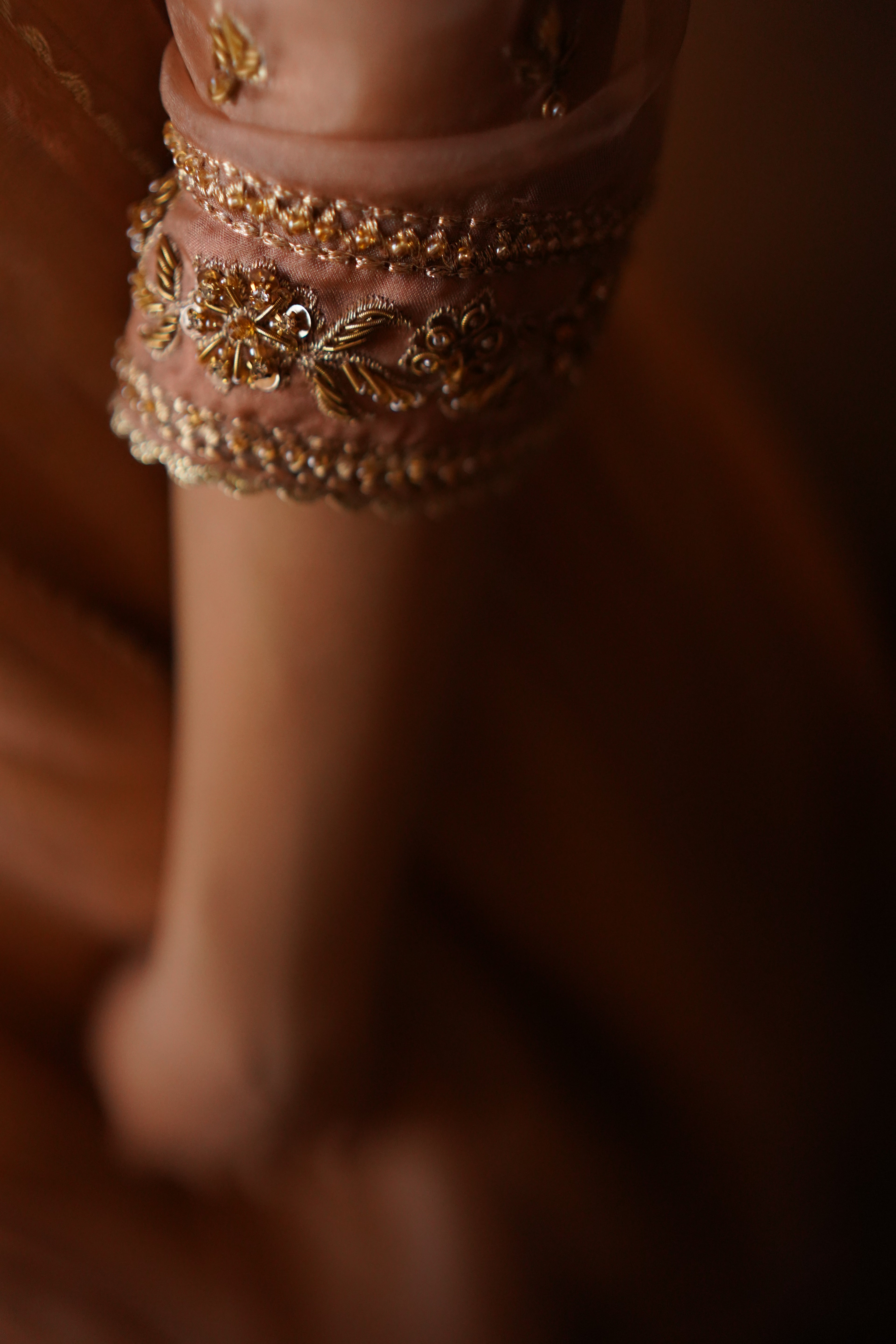 KHAZAIN ( ROSE PINK JAMAWAAR LEHANGA )