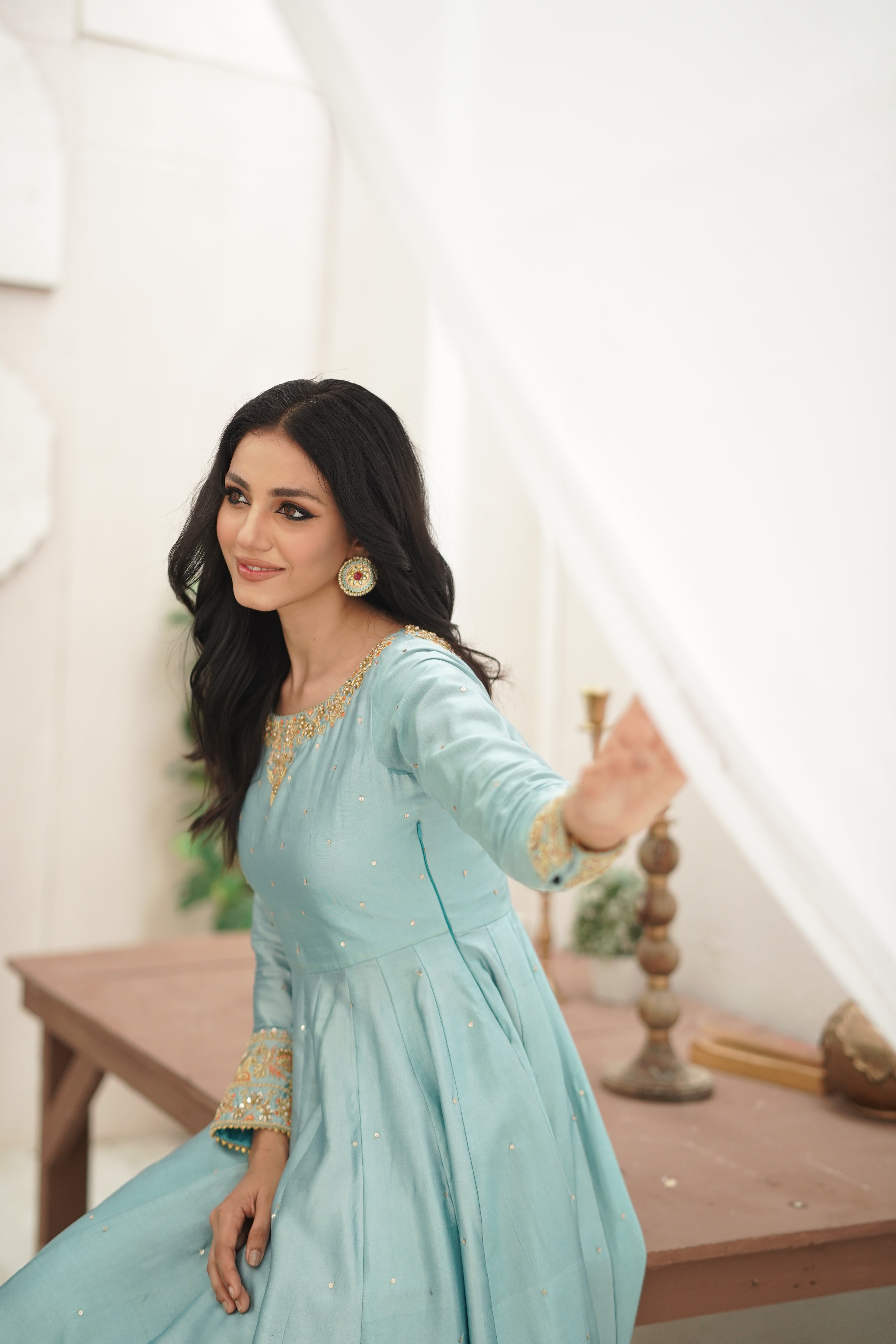 BAGHBAAN ( FEROZI HAND WORK DRESS )