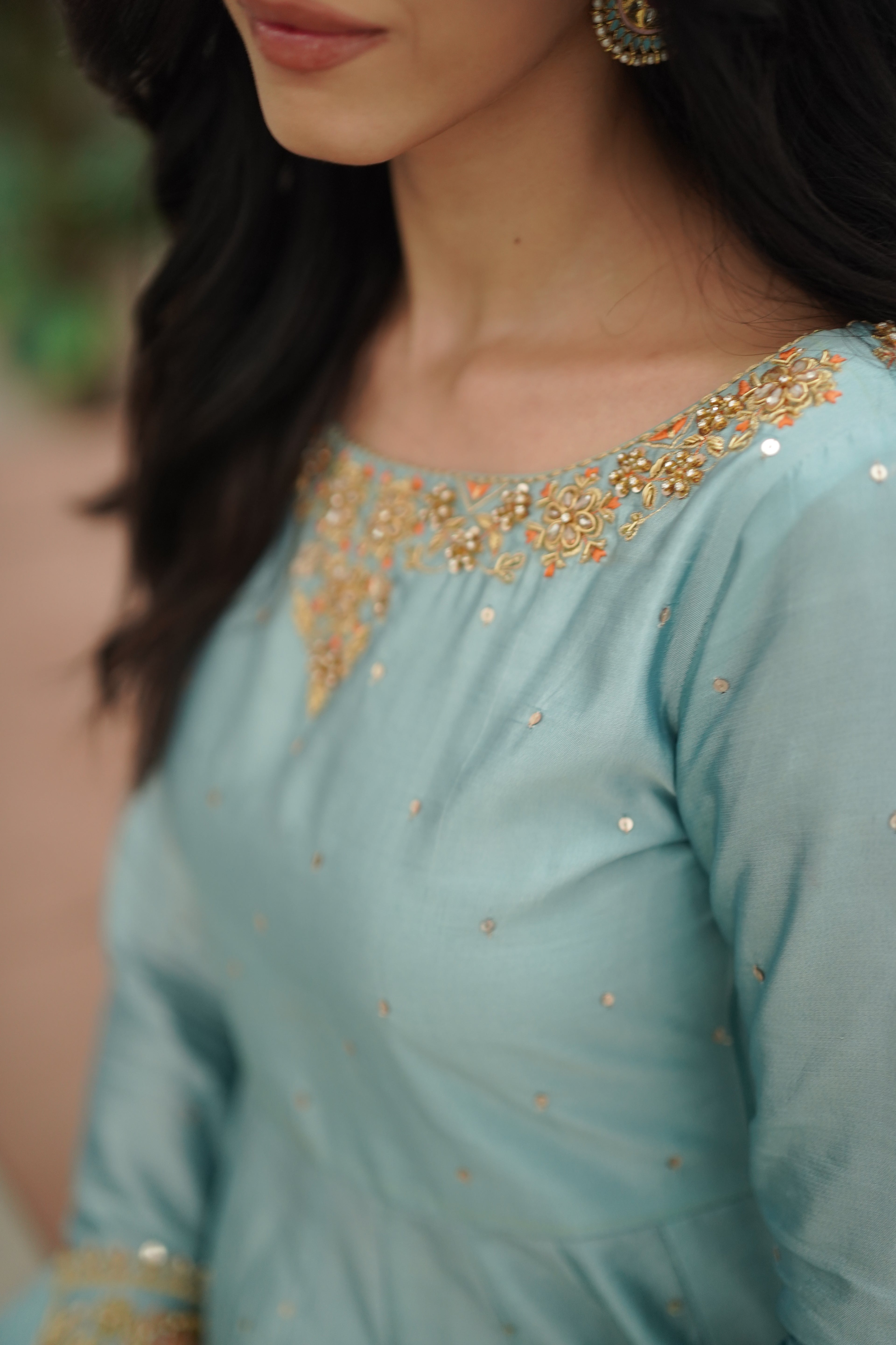BAGHBAAN ( FEROZI HAND WORK DRESS )
