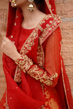 SURKH BRIDAL LEHANGA