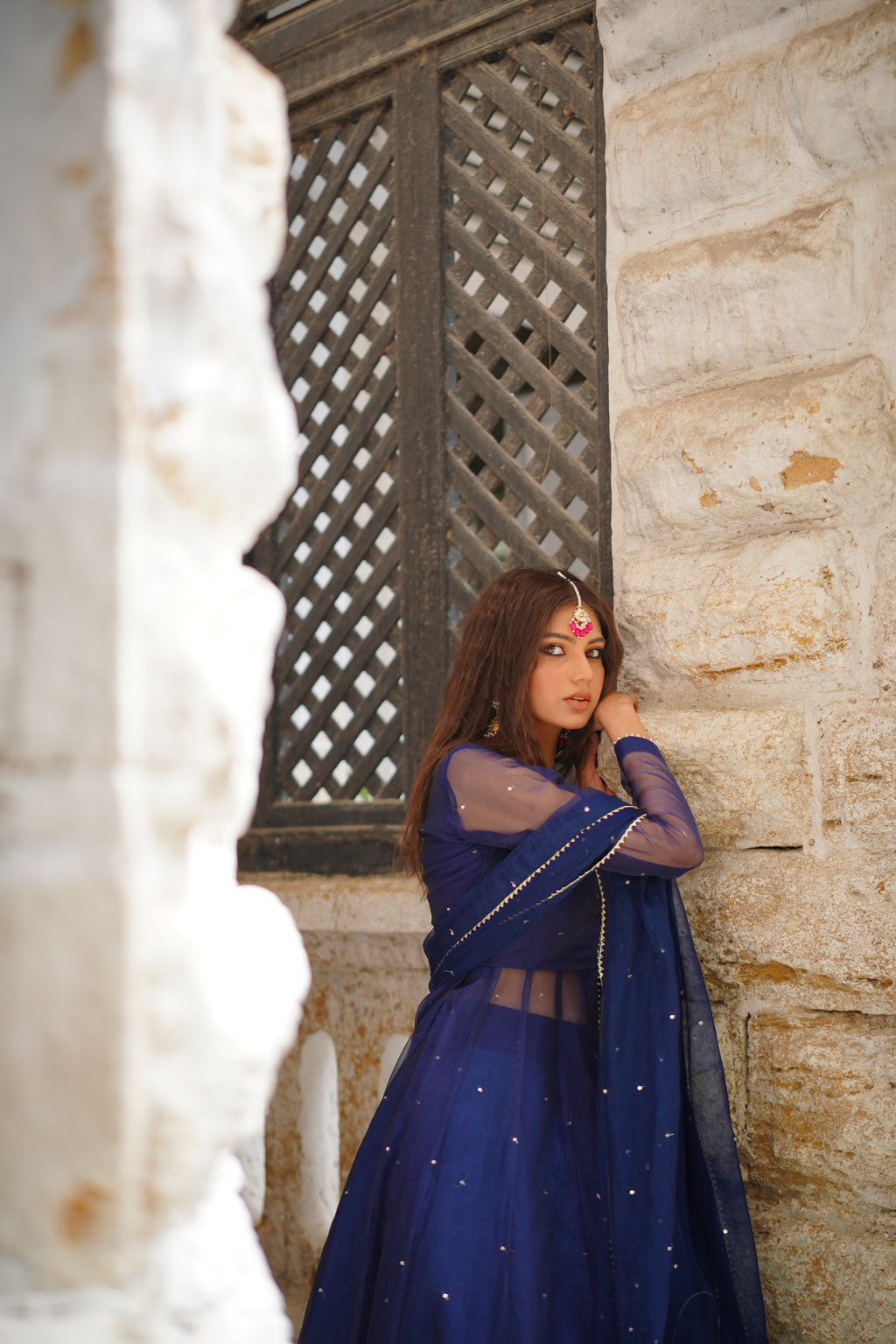ROSHAN ( ROYAL BLUE ATTIRE )