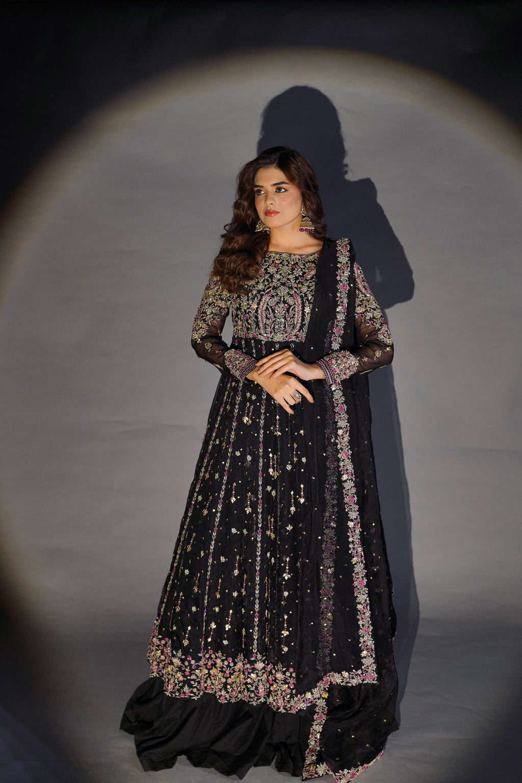 SHEHNAIYAAN '24 ( BLACK BARAAT DRESS )