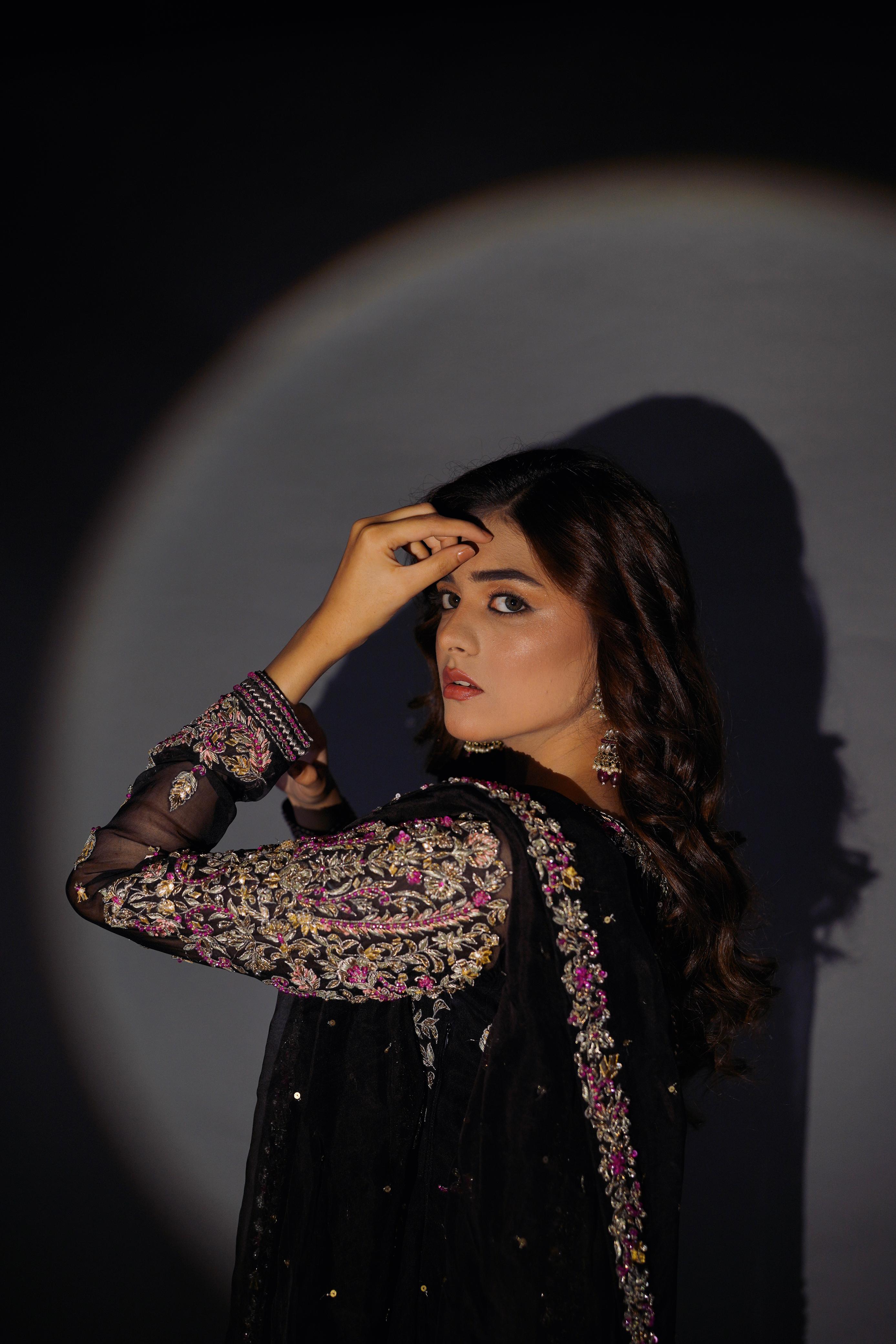 SHEHNAIYAAN '24 ( BLACK BARAAT DRESS )