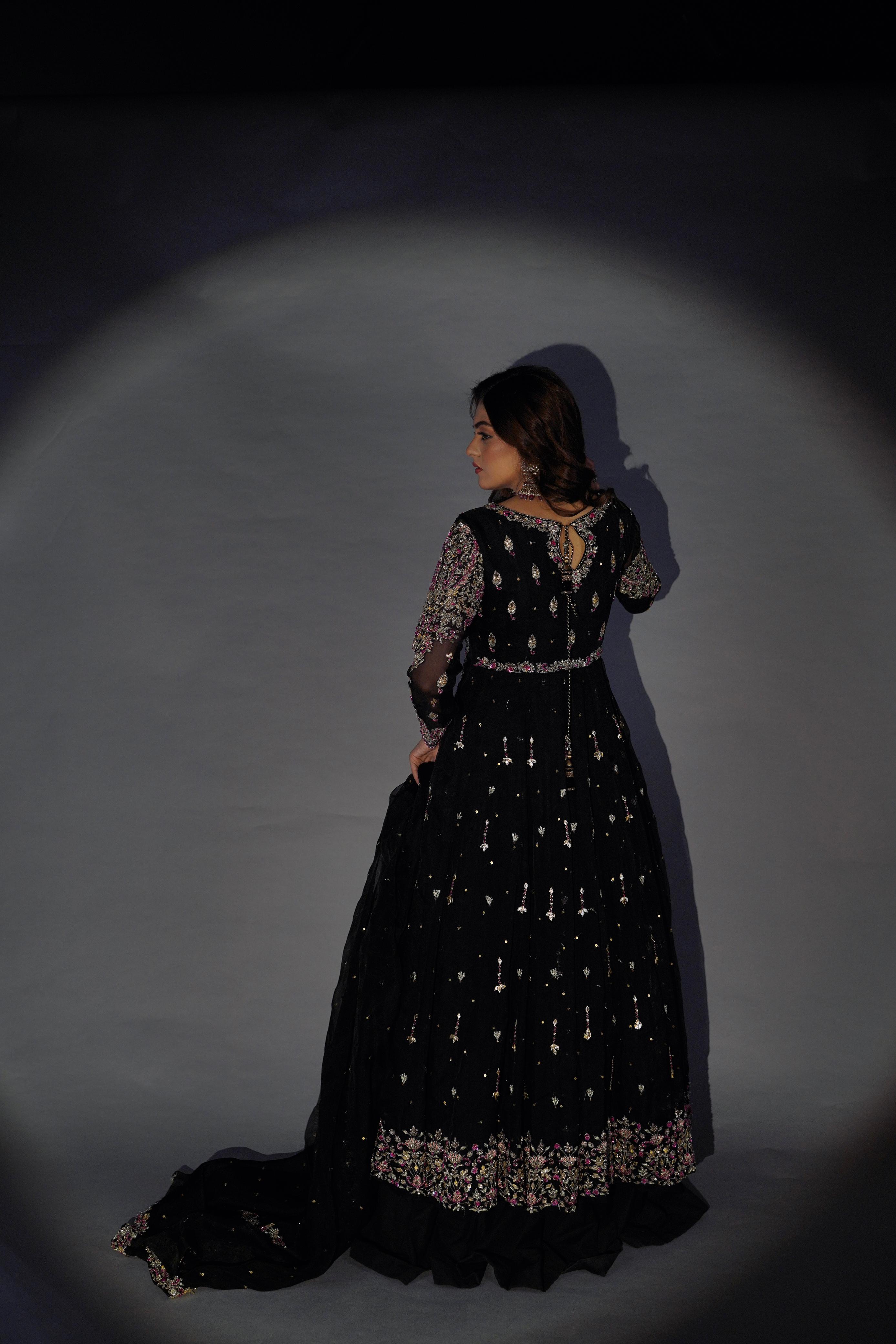 SHEHNAIYAAN '24 ( BLACK BARAAT DRESS )