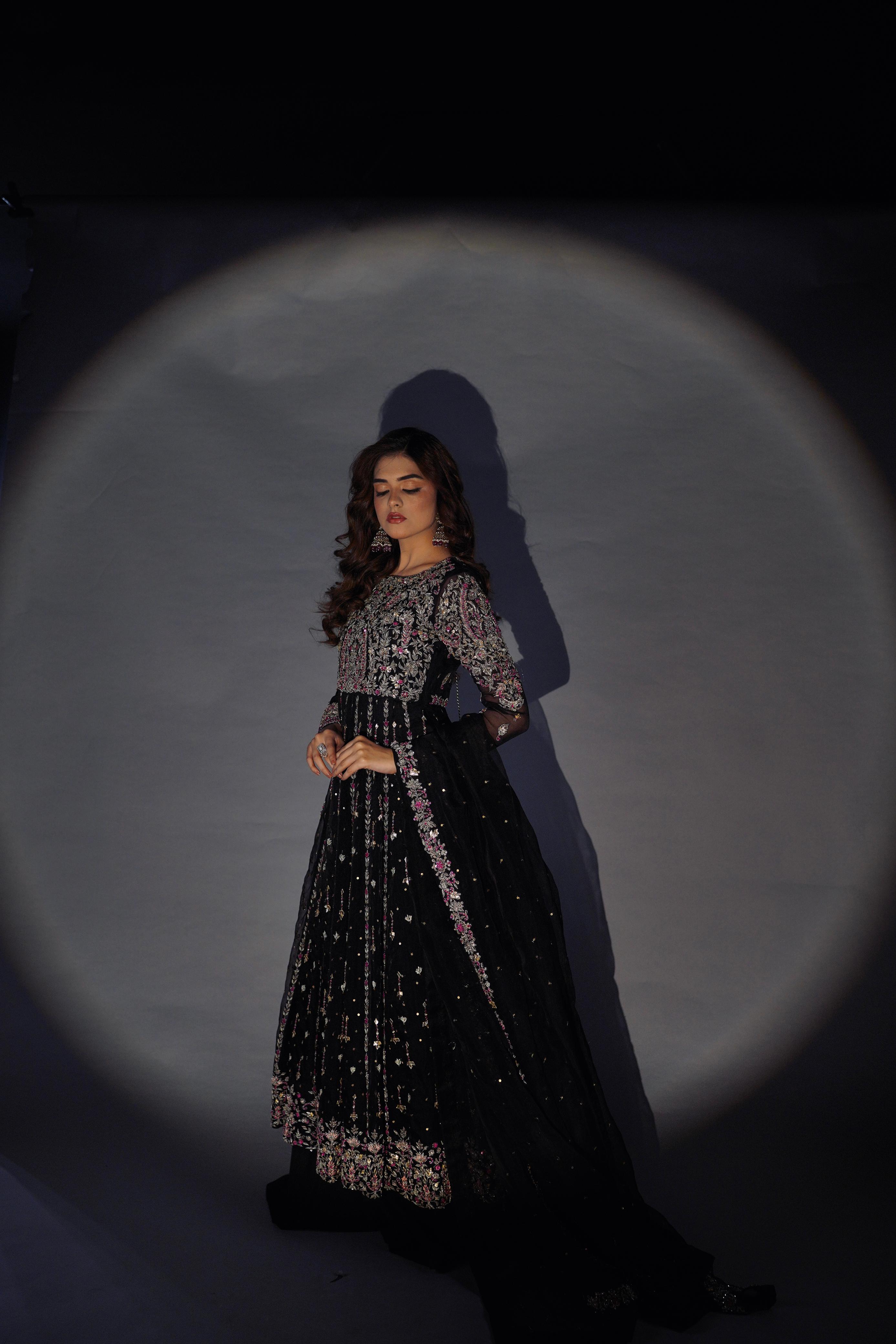 SHEHNAIYAAN '24 ( BLACK BARAAT DRESS )