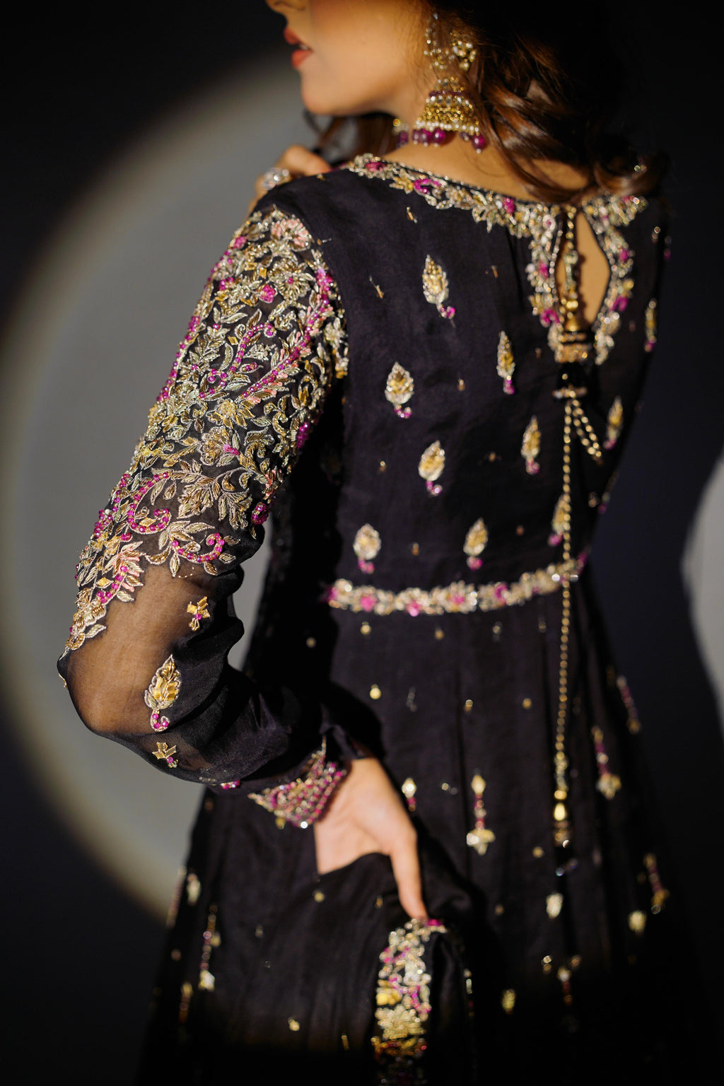 SHEHNAIYAAN '24 ( BLACK BARAAT DRESS )