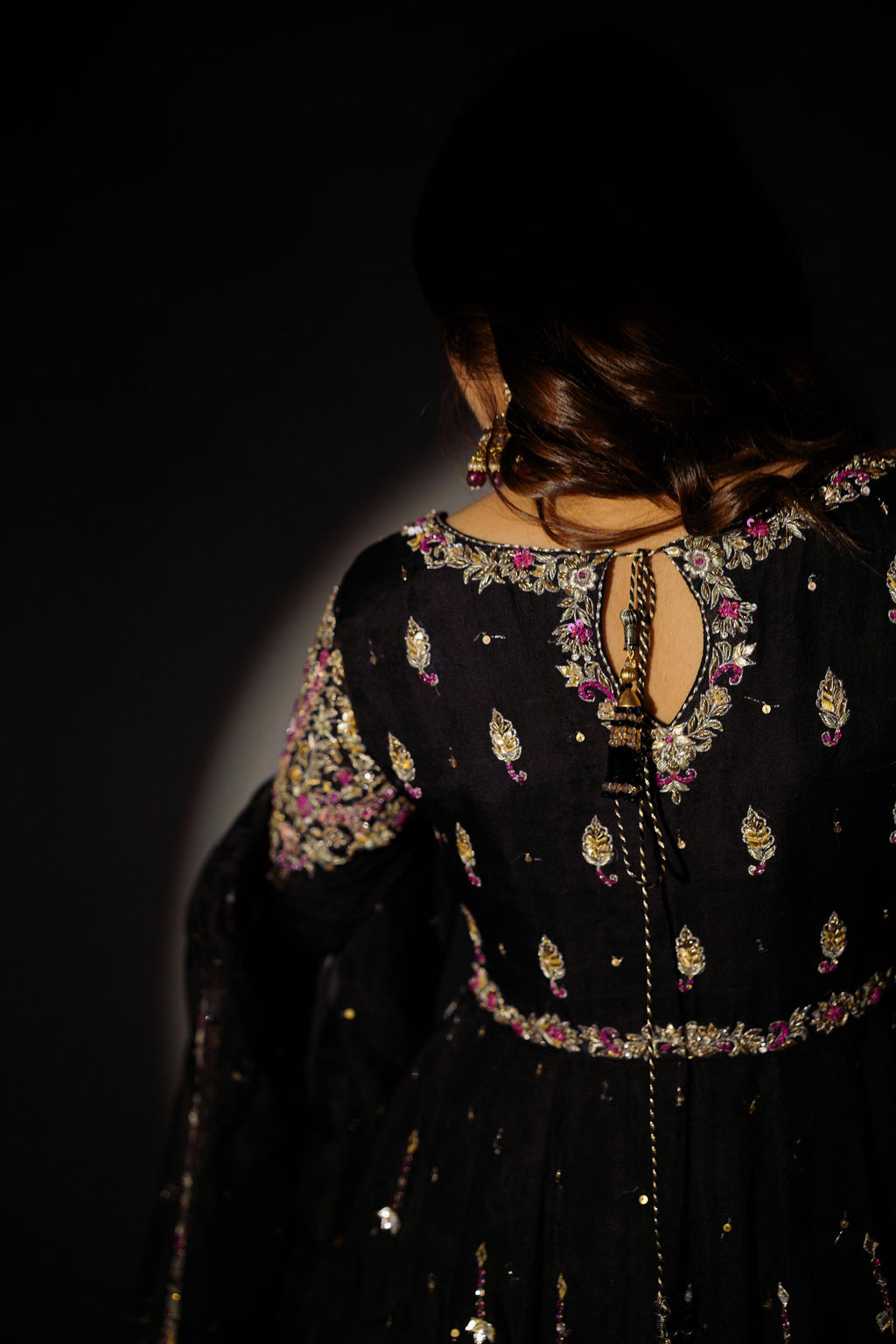 SHEHNAIYAAN '24 ( BLACK BARAAT DRESS )