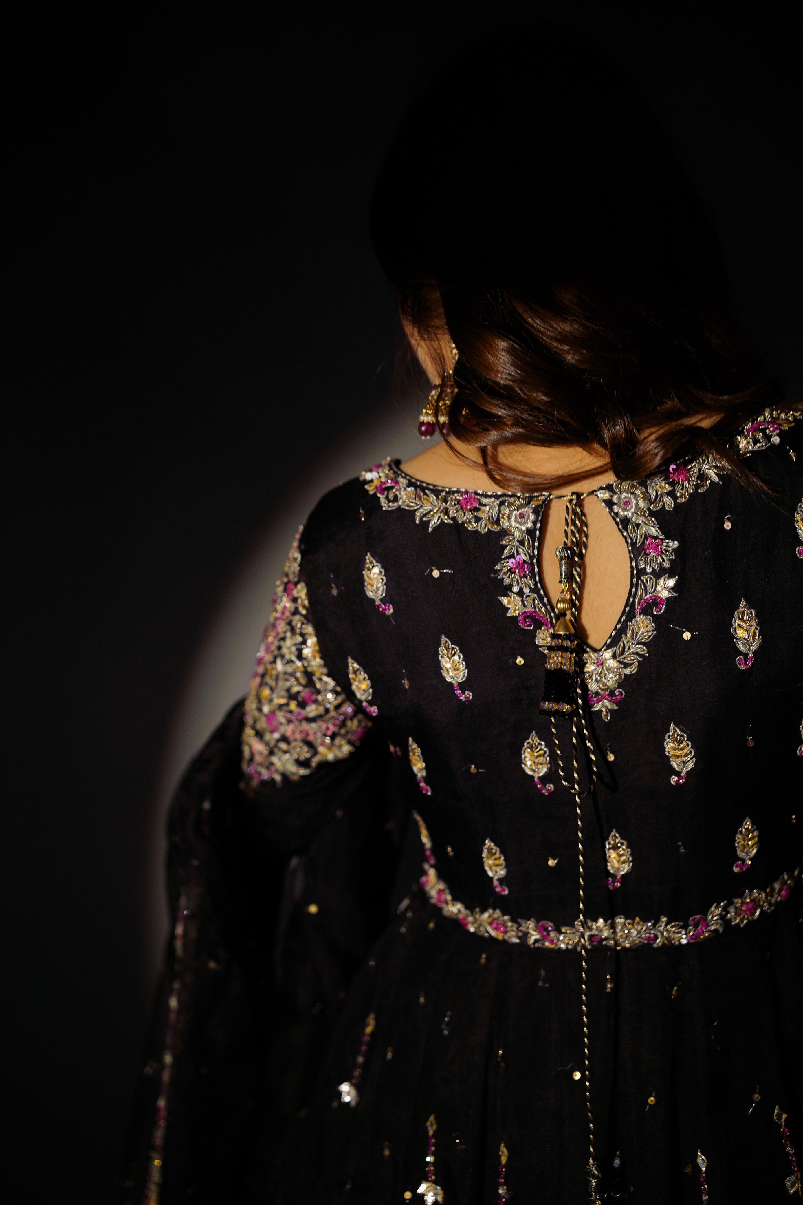 SHEHNAIYAAN '24 ( BLACK BARAAT DRESS )