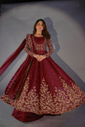 SHEHNAIYAAN ‘24 ( BURGUNDY BARAAT DRESS )
